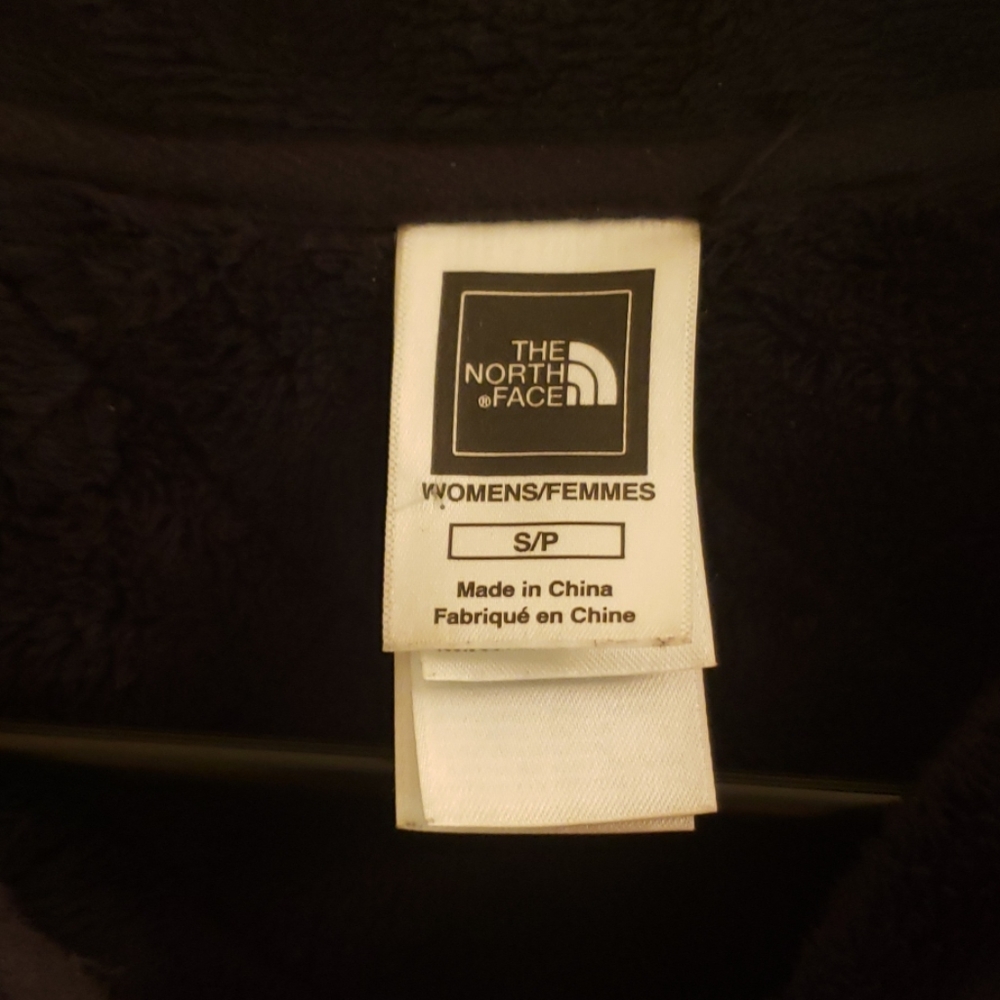 North Face Black Fleece Lined Jacket Small - Picture 2 of 7